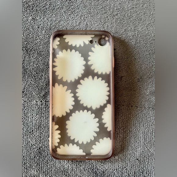 Daisy Pattern iPhone 8 Case - Picture 2 of 3